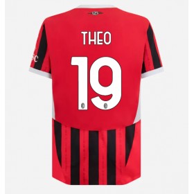 AC Milan Theo Hernandez #19 Hjemme skjorte 2024-25 Kortermet